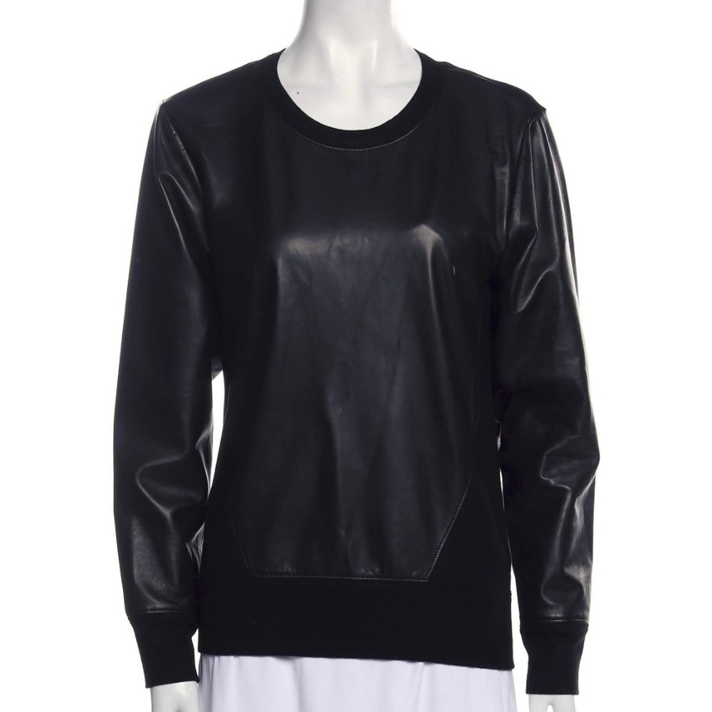 Helmut Lang Lamb Leather Top